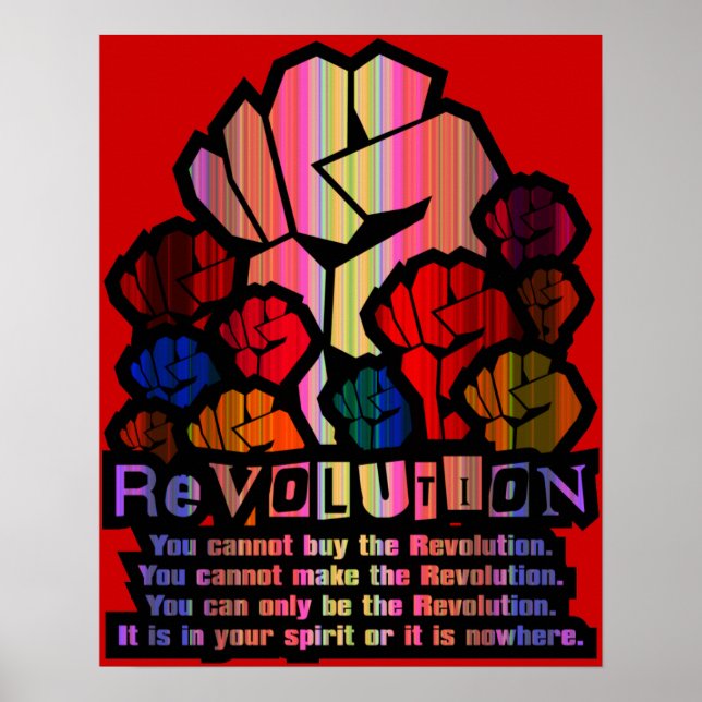 POSTER RÉVOLUTION (Devant)