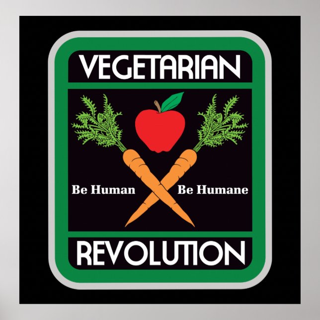 Poster Révolution végétarienne (Devant)