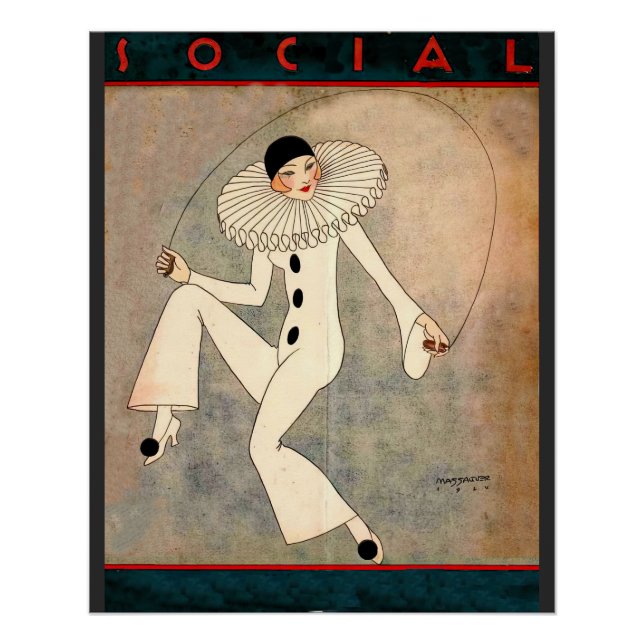 Poster Revue du magazine social (Devant)