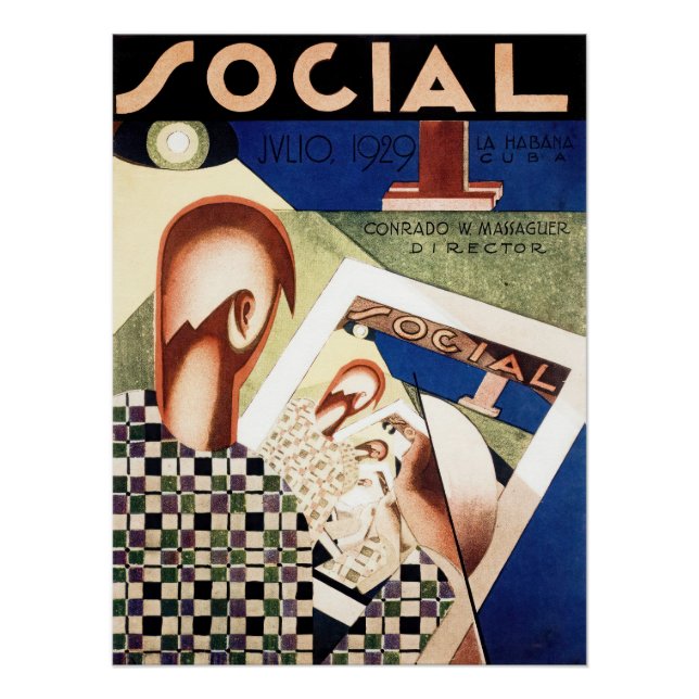 Poster Revue sociale (Devant)