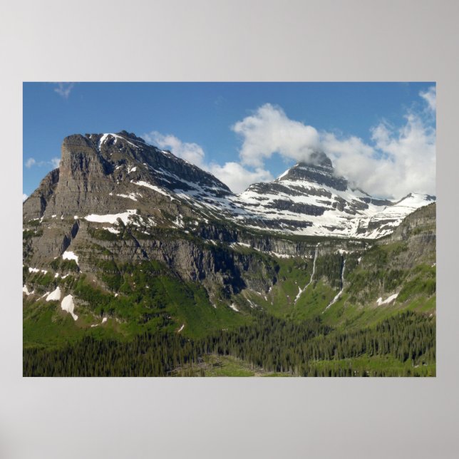 Poster Reynolds Mountain et Reynolds Creek Valley (Devant)