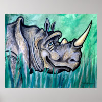 Poster Rhino