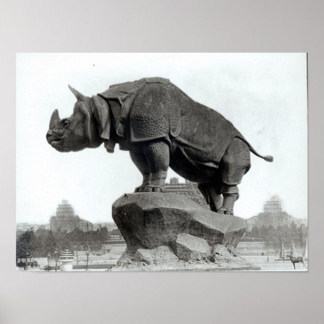Poster Rhinoceros (Devant)