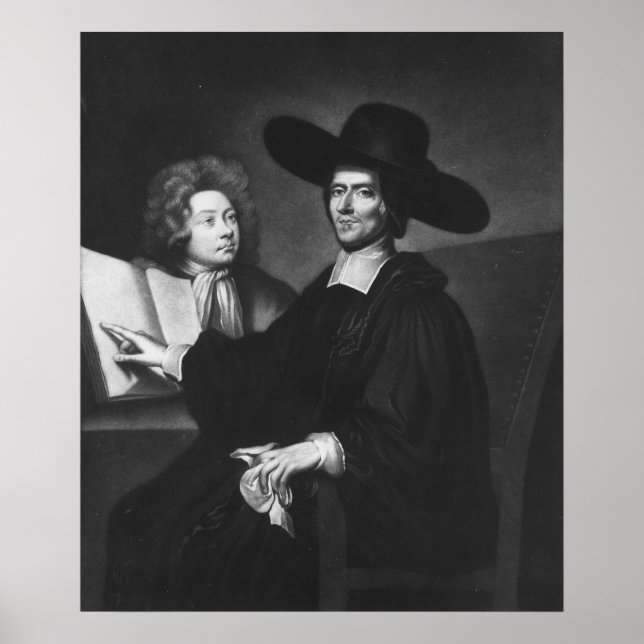 Poster Richard Busby, Ph. D., gravé par James Masson (Devant)