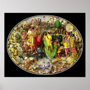 Poster Richard Dadd Féeries : Oberon & Titania
