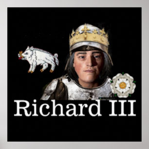 Poster Richard III en armure