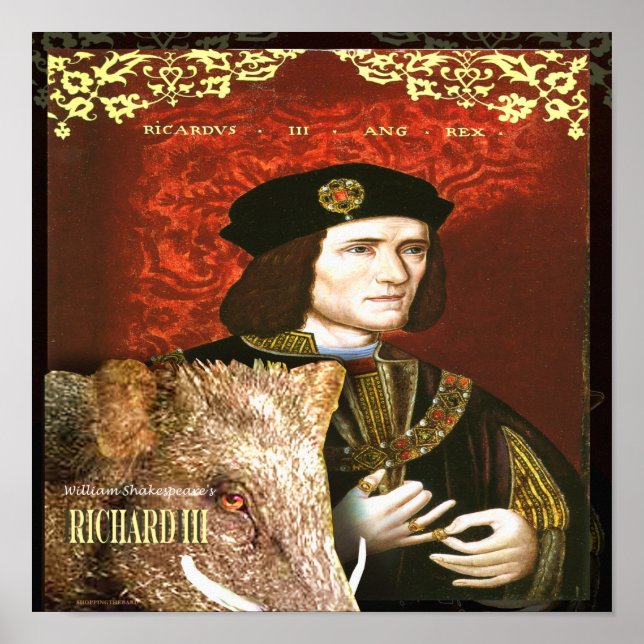 Poster Richard lll (Devant)