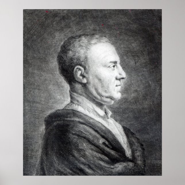 Poster Richard Mead, 1739 (Devant)