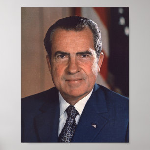 Poster Richard Nixon Portrait présidentiel
