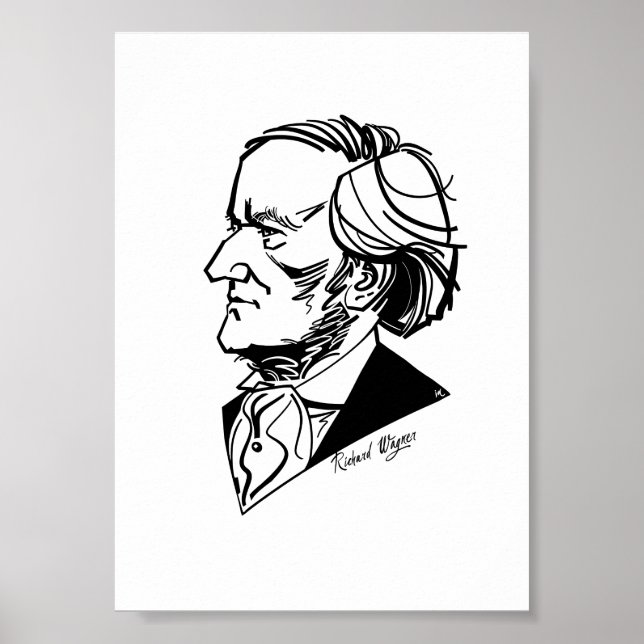 Poster Richard Wagner (Devant)