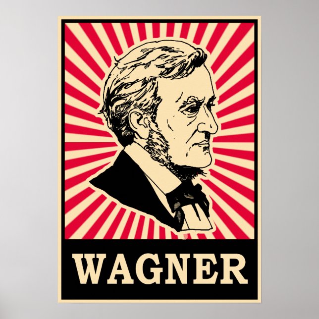 Poster Richard Wagner (Devant)