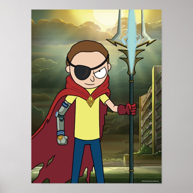 Poster RICK ET MORTY™ | Morty (Devant)