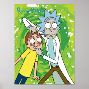 Poster RICK ET MORTY™  Regarde Ça