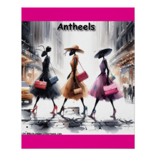 Poster Rick London's Fashion Ants Of New York City Funny