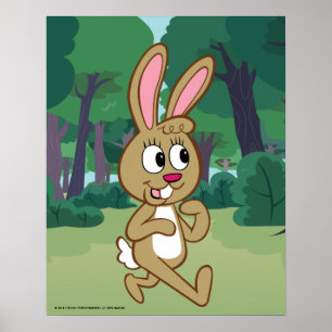 Poster Rick Rick  Lièvre de Becky