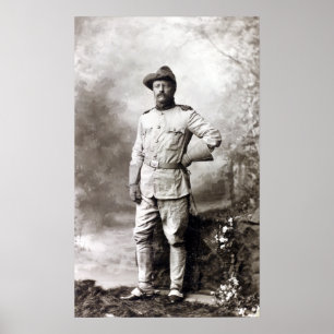 Poster Riders Vintages des Roosevelt Rough