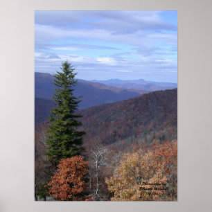 Poster Ridge bleu, byEllenetta Marshall2006 de