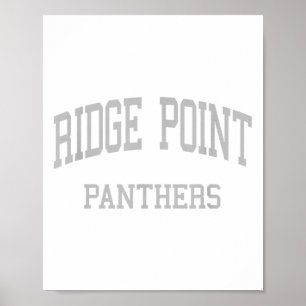 Poster Ridge Point High School S Missouri City Tx Retro