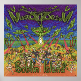 Poster ridiculement grand "Goblin Island"