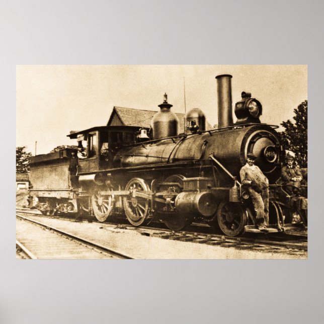 Poster Ridin' ce train (Devant)