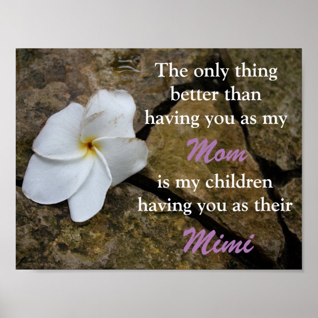 Poster Rien de mieux que de t'avoir comme maman (Devant)