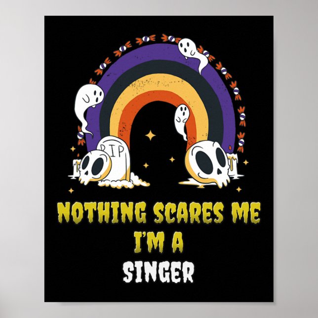 Poster Rien ne me fait peur Je suis un chanteur (Devant)