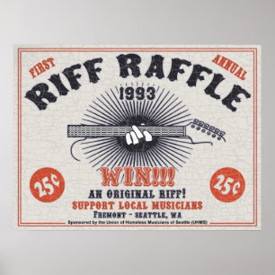 Poster Riff Raffle