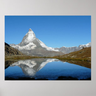 Poster Riffelsee Matterhorn