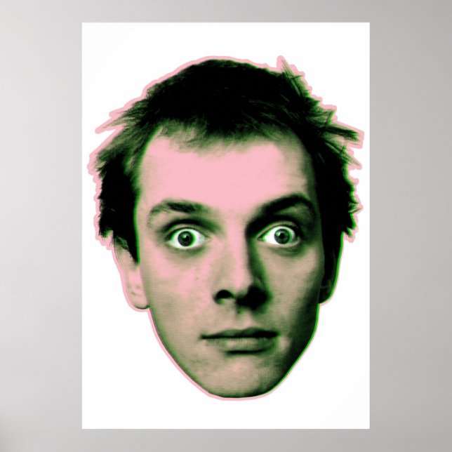 POSTER RIK MAYALL (Devant)