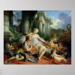 Poster Rinaldo et Armida, 1733