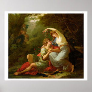 Poster Rinaldo et Armida, 1771 (huile sur la toile)