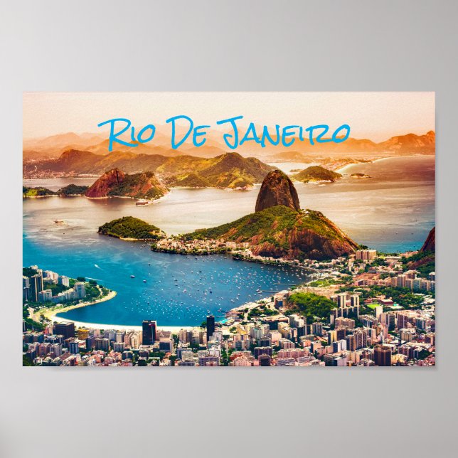 Poster Rio de Janeiro Brésil (Devant)