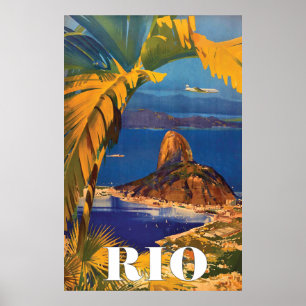 Poster Rio de Janeiro, Brésil