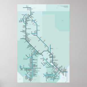 Poster Rio Grande 20 x 30