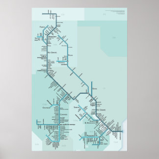 Poster Rio Grande 20 x 30