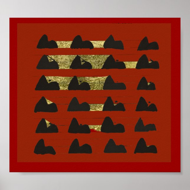 Poster Rio moderne SugarLoaf (Devant)