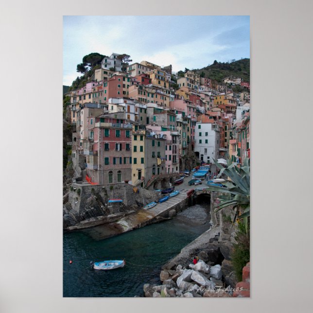 Poster Riomaggiore (Devant)