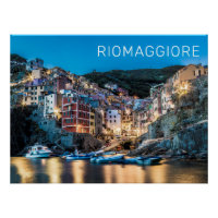 Riomaggiore Cinque Terre La Spezia Italie Panorama