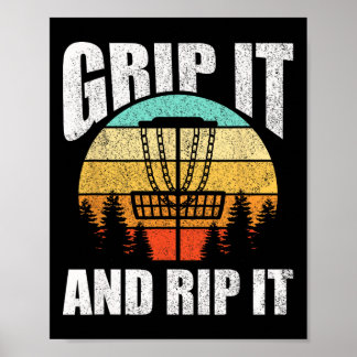 Poster Rip It And Grip It Disc Golf