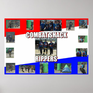 Poster Rippers de la cabane de combat