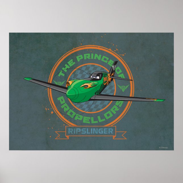 Poster Ripslinger - Le Prince des Propellateurs (Devant)