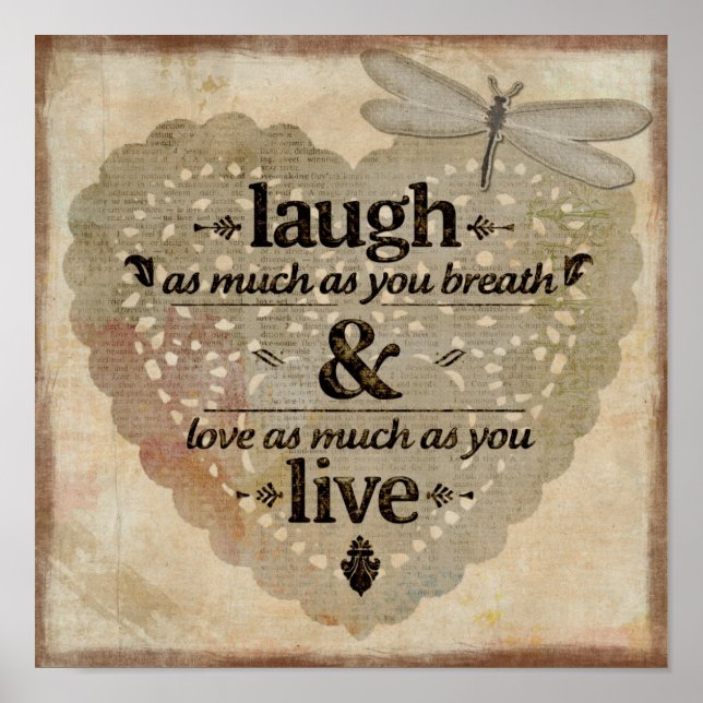 Poster Rire (Devant)
