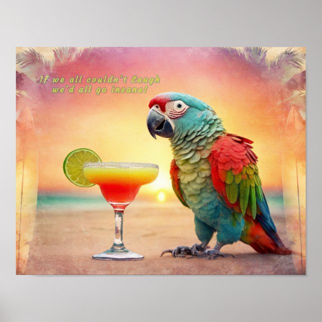 Poster Rire fou - (Devant)