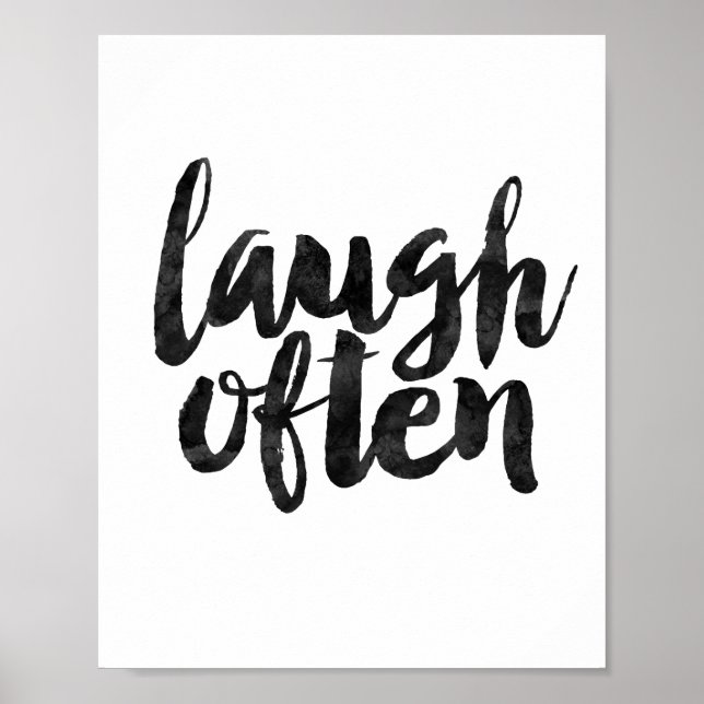 Poster Rire Souvent (Devant)