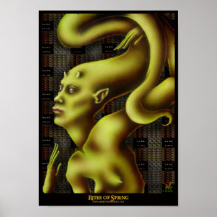 Poster Rites du printemps