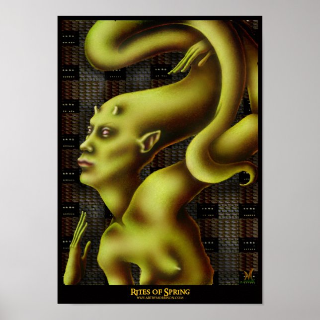 Poster Rites du printemps (Devant)