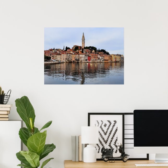 Poster Rivage de Rovinj (Bureau à domicile)
