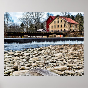 Poster Rive du Delaware