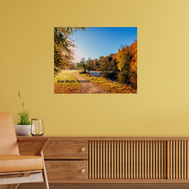 Poster River Wharfe, Yorkshire, (Salon 2)