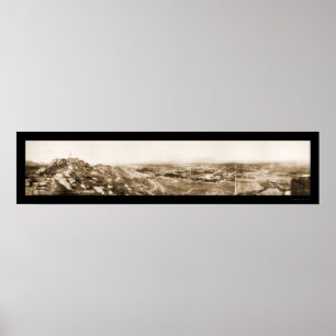 Poster Riverside CA Hill Photo 1908